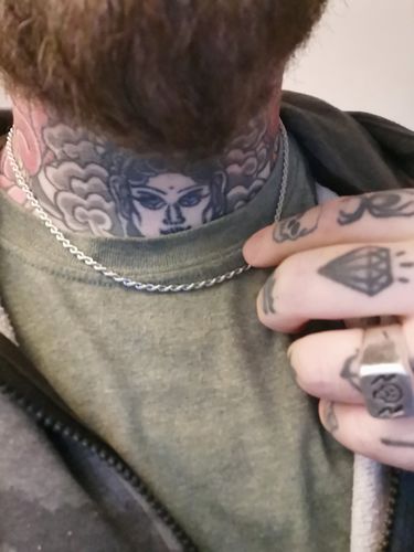 Customer photo review of Rope (Silver) 3mm