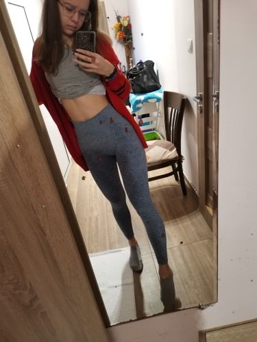 Customer photo review of Waist Shaper Leggings 2-in-1