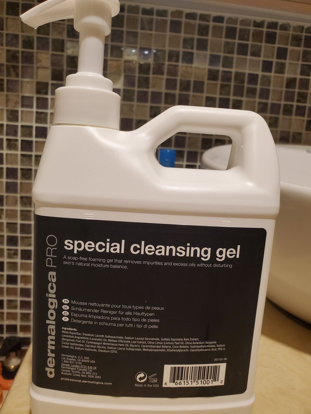 Customer photo review of dermalogica special cleansing gel
