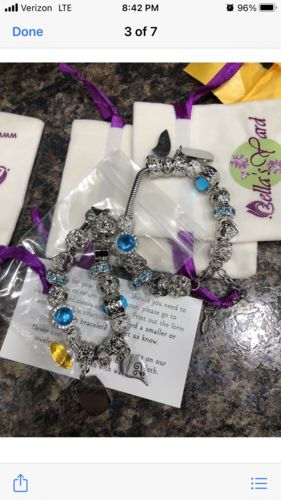 Customer photo review of Grandmother Granddaughter Unending Love Bracelets