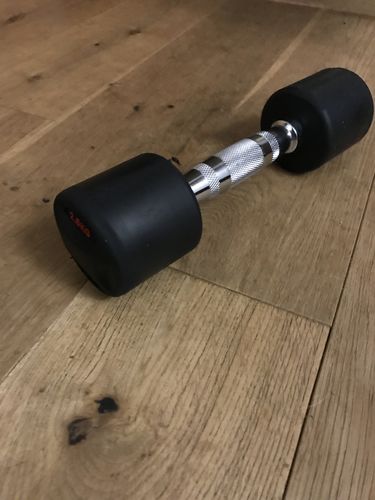 Customer photo review of D-Max Rubber Fixed Dumbbell