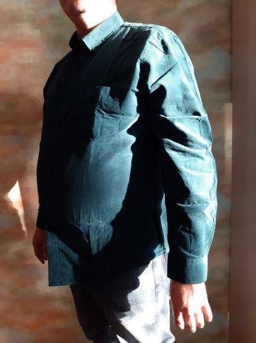 Customer photo review of Quality Cotton Corduroy Shirts