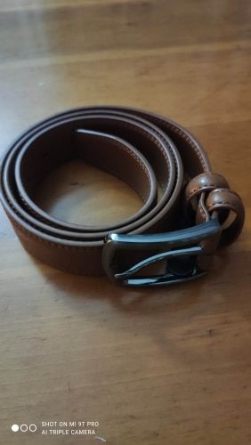 Customer photo review of Nouvelle ceinture cuir business boucle ardillon