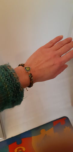 Customer photo review of WILDJASPIS-ENERGIE-ARMBAND