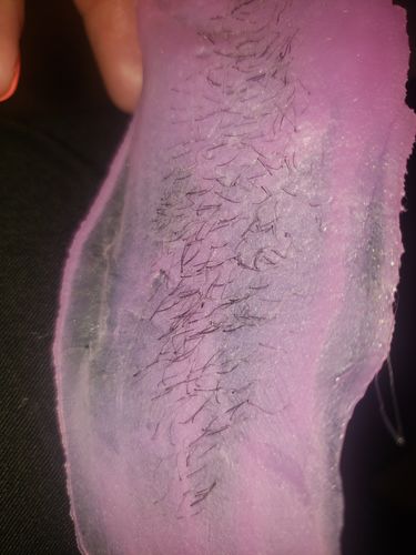 Customer photo review of Signature Series Hair Removal Wax