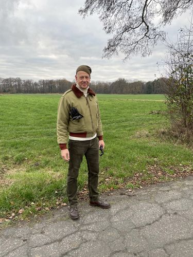 Customer photo review of USAAF Type B-10 Flight Jacket - Olive