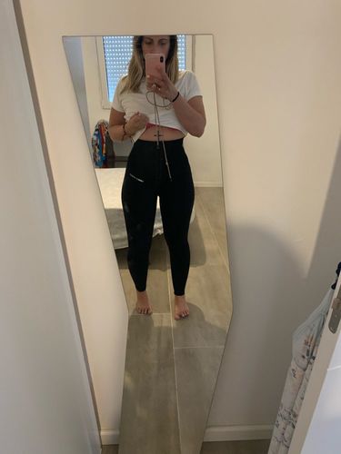 Customer photo review of Waist Shaper Leggings 2-in-1