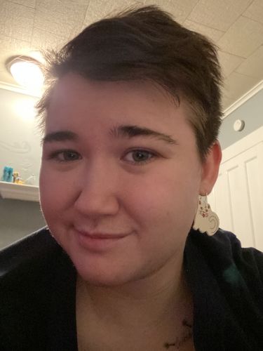 Customer photo review of The Book of Pop Out Earrings