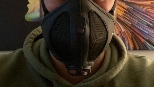 Customer photo review of Stealth City Mask