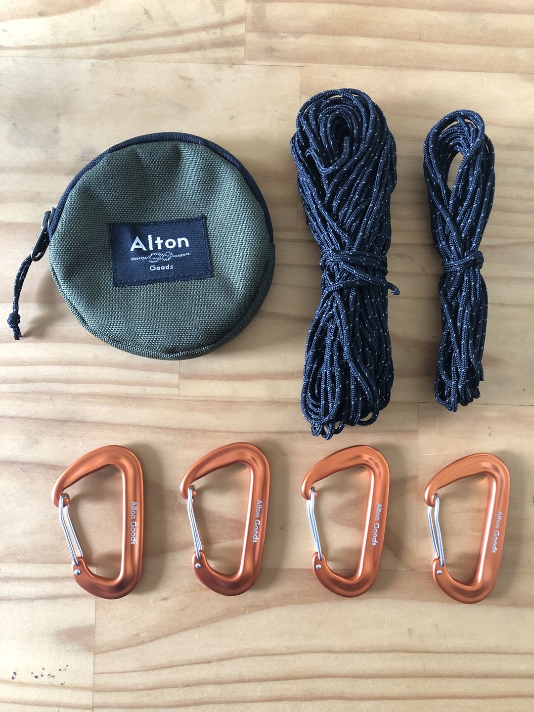 Customer photo review of Ultralight Aluminium Carabiner (12kn)