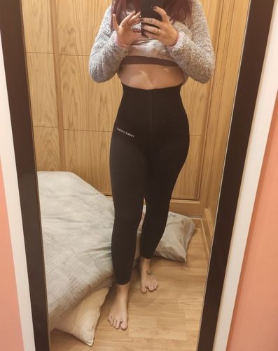 Customer photo review of Waist Shaper Leggings 2-in-1