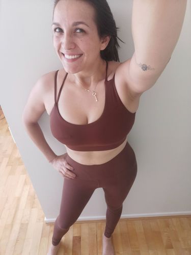 Customer photo review of Serenity Scrunch Leggings