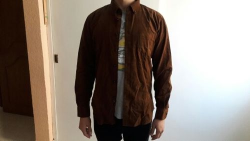 Customer photo review of Quality Cotton Corduroy Shirts
