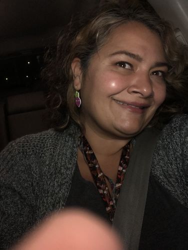 Customer photo review of The Book of Pop Out Earrings