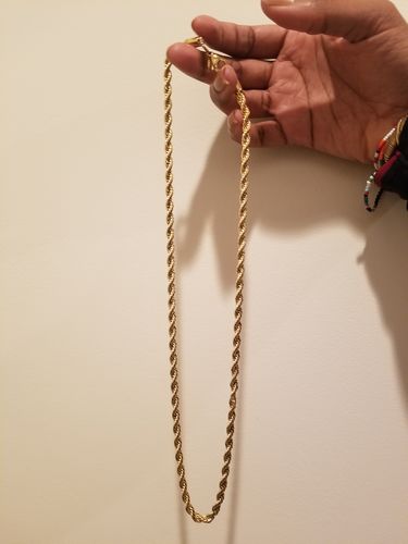 Customer photo review of Rope (Gold) 5mm
