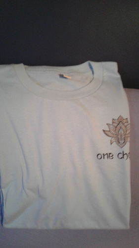 Customer photo review of Lotus Symbol - Yoga Collection - Earth Positive Tee