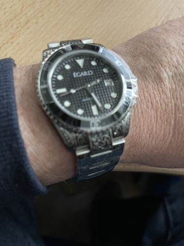 Customer photo review of V2 Poseidon Filigree Steel