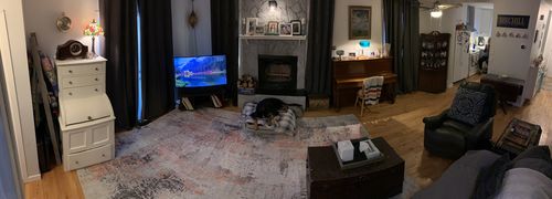 Customer photo review of Abstract Celine Blush Rug