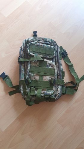 Customer photo review of Outdoor Tactical Camouflage Backpack