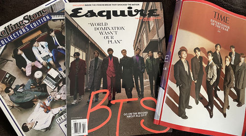 Customer photo review of BTS Ultimate Magazine Bundle Pack