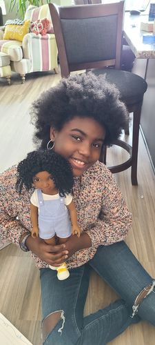 Customer photo review of Healthy Roots Doll: Zoe
