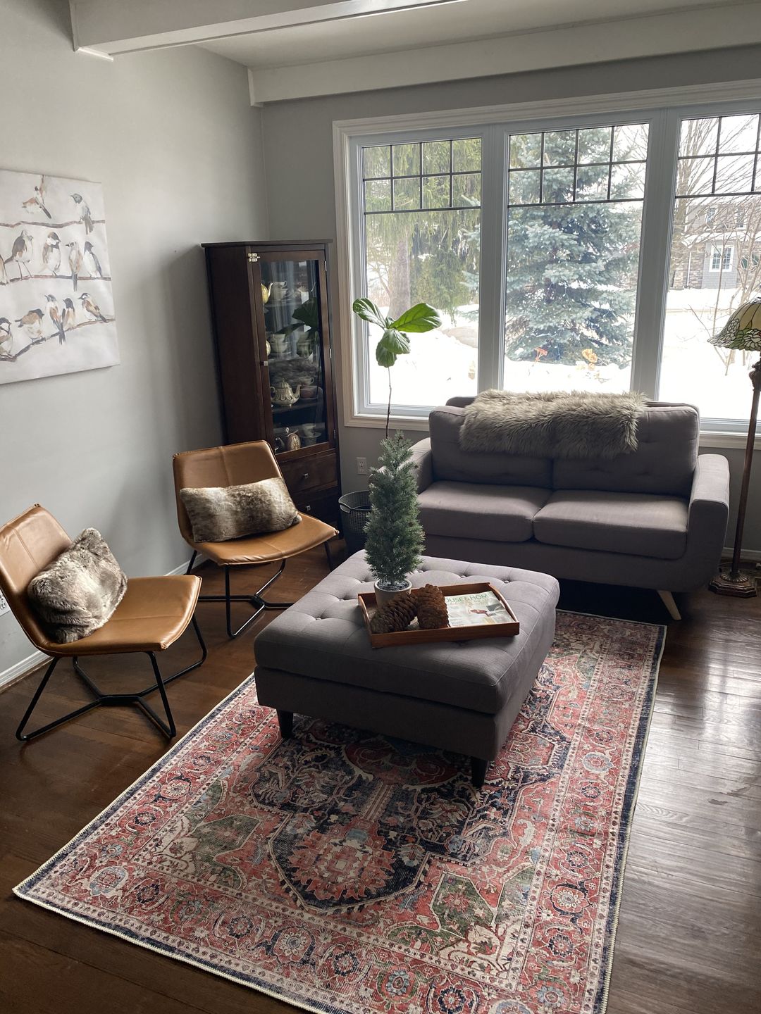 Customer photo review of Distressed Vintage Kendra Area Rug