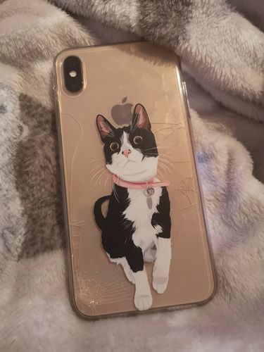 Customer photo review of Custom Pet Phone Case
