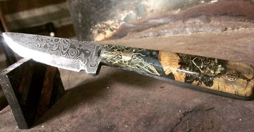 Customer photo review of 2 X 72 Inch Knife Makers Sanding Belts Assortment