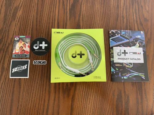 Customer photo review of Oyaide NEO d+ Class B TRS Cable (1/4 to 1/4" TRS)