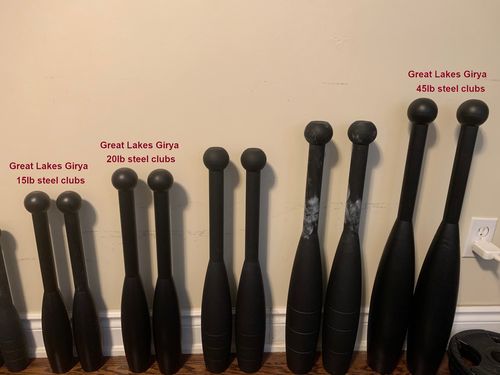 Customer photo review of 20lb steel club - single