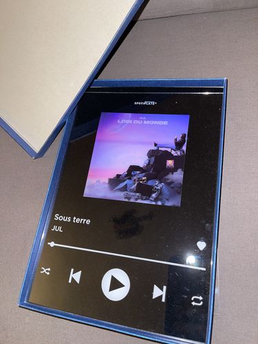 Customer photo review of Plaque personnalisée