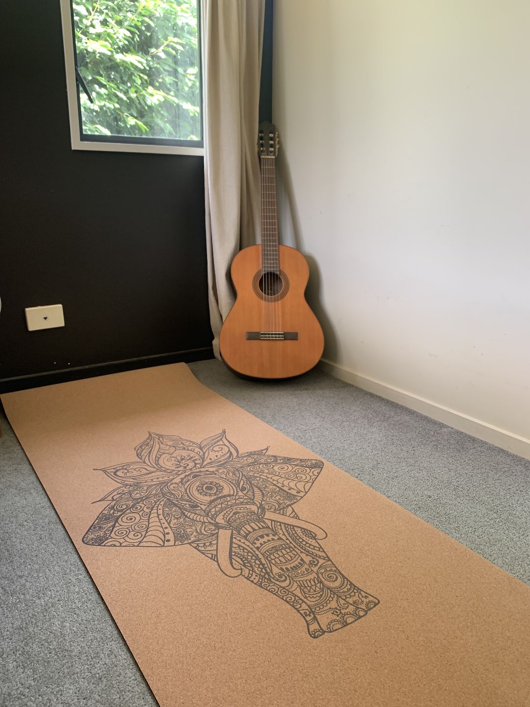 Customer photo review of Elephant Yoga Mat