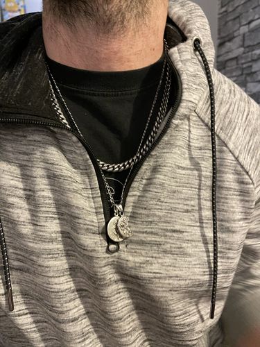 Customer photo review of St. Christopher (Silver)