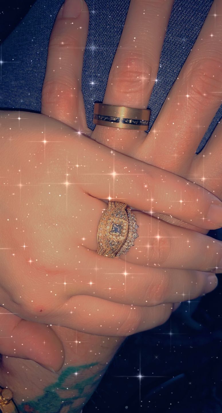 Customer photo review of Rose Gold and Meteorite