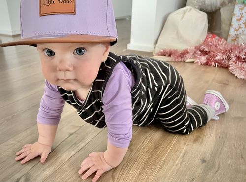 Customer photo review of Mini Maxwell - Lilac Little Babe Snapback