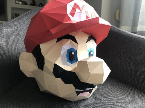 Customer photo review of Masque Super Mario