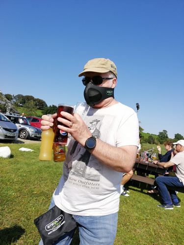 Customer photo review of Stealth City Mask