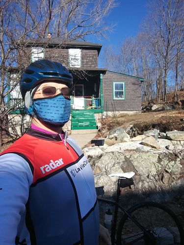 Customer photo review of Retro LaVie Claire Long Sleeve Jersey