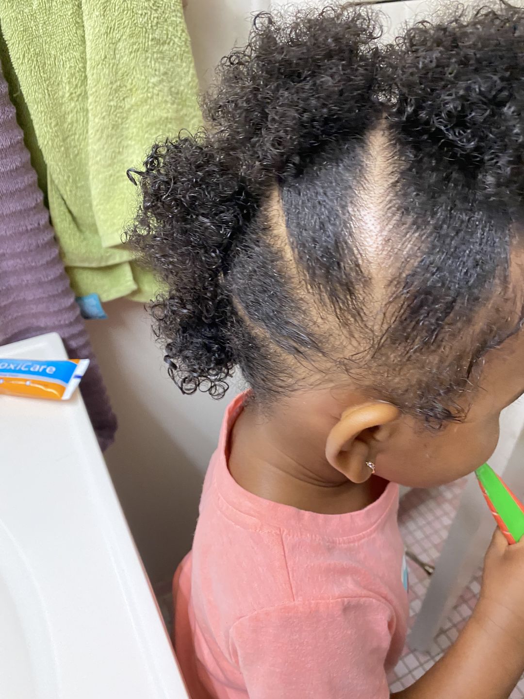 Customer photo review of Get Up, Strand Up! Caribvedic Hair Oil
