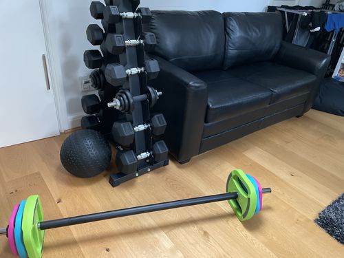 Customer photo review of Space Bar Set Apus BODY PUMP / HALF PRICE