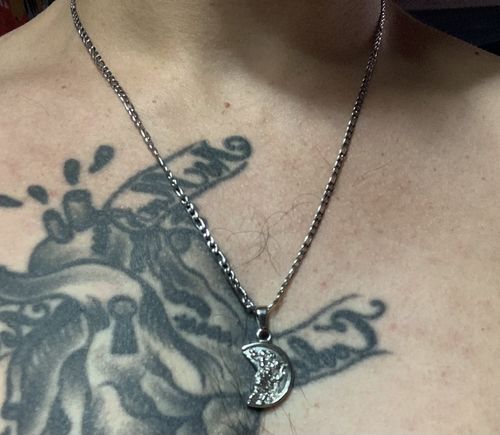 Customer photo review of St. Christopher (Silver)