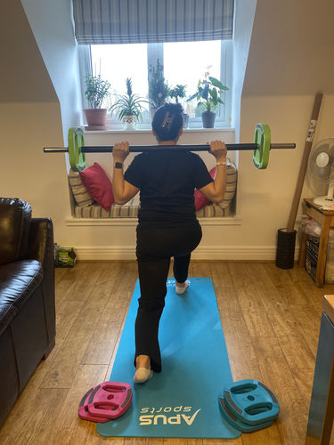 Customer photo review of Apus BODY PUMP Space Bar Set/ HALF PRICE