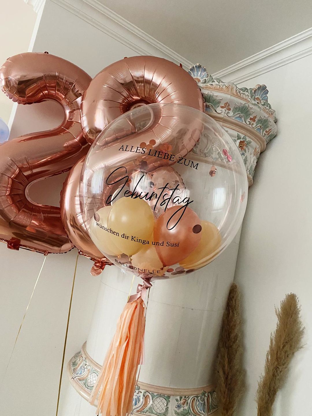 Customer photo review of Nude Designer Ballon