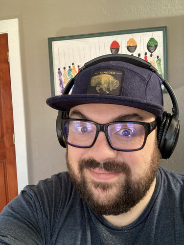 Customer photo review of Big Camp Hat, Navy Wool