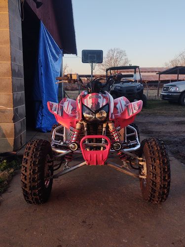 Customer photo review of Honda TRX450R Graphics