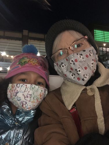 Customer photo review of Mask Insert - Straight - 100 Count