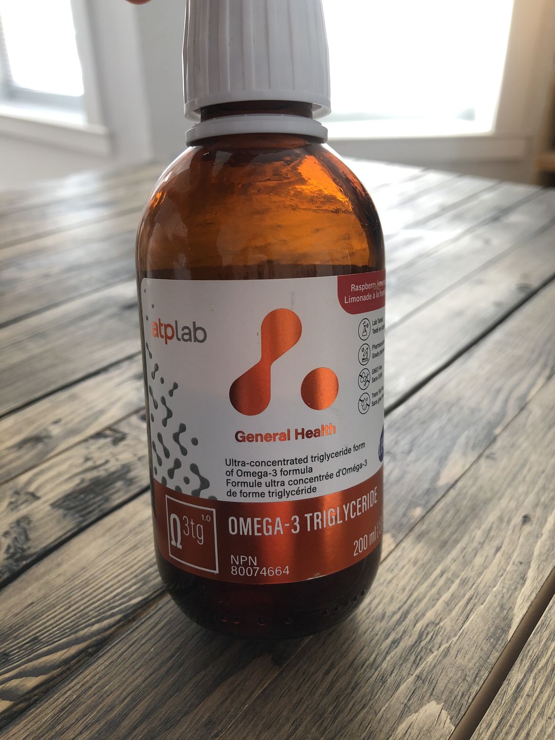 Customer photo review of ATP - Oméga-3 Triglycéride 200mL