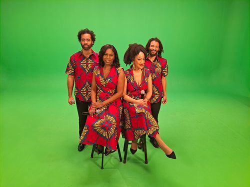 Customer photo review of African Print Tamina Dress