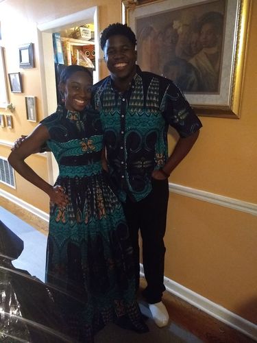 Customer photo review of Dembe Sleeveless Turtleneck Maxi Dress