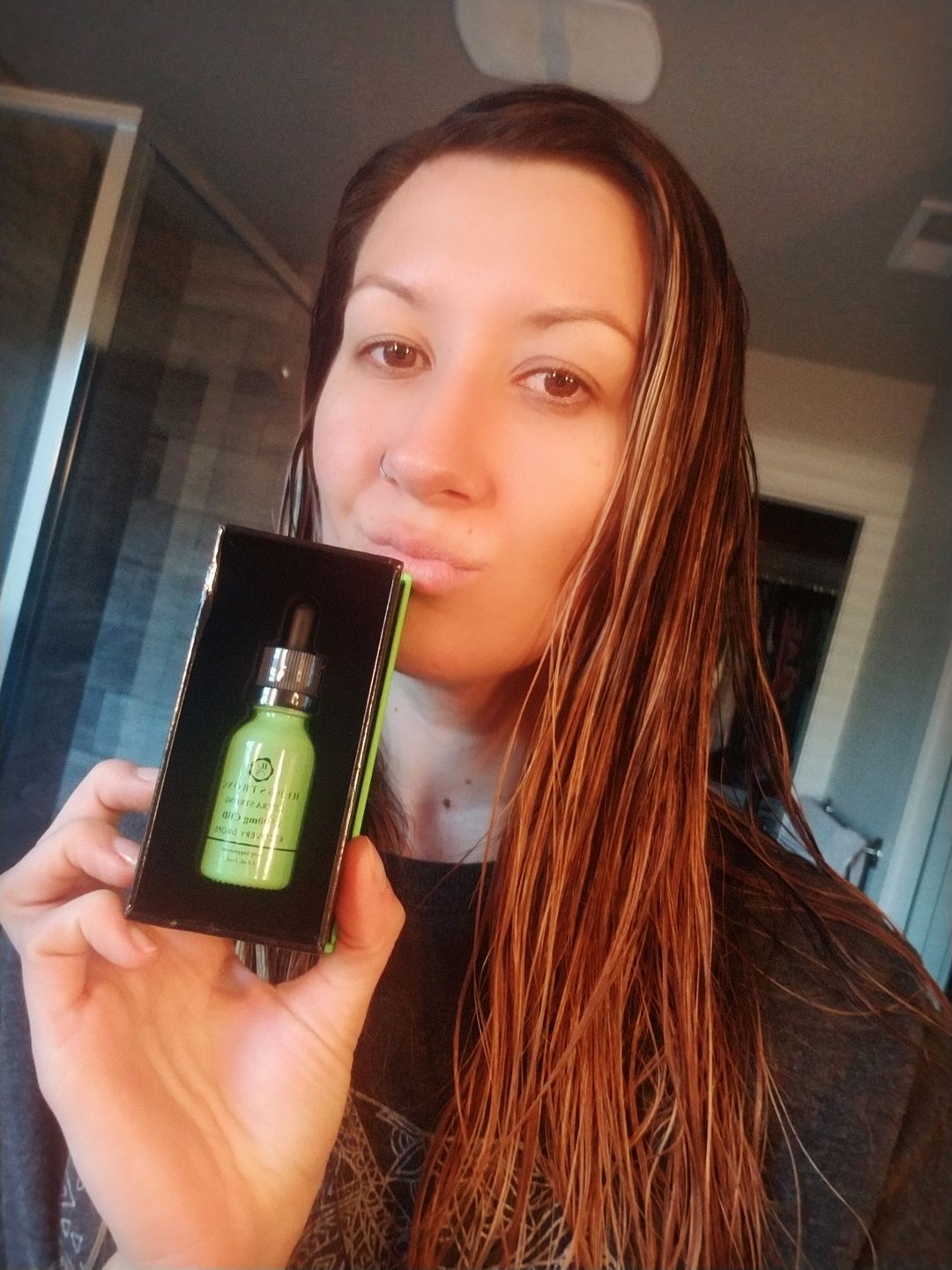 Customer photo review of Extra Strong Recovery Drops